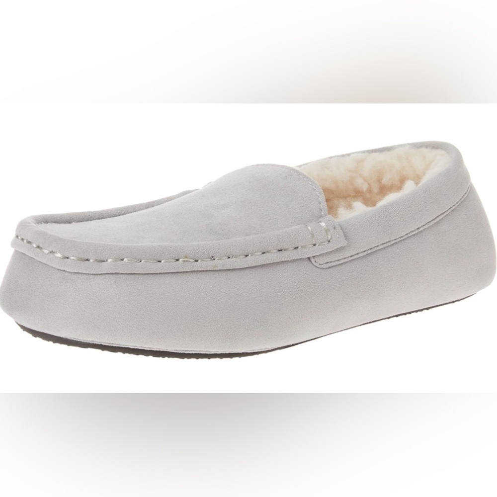 NWT- Women's Moccasin Slippers SIZE: 13 COLOR: Gray